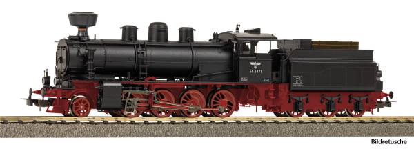 PIKO 50804 - Dampflok BR 56.34-35 mit Kobelschornstein der DRB, PIKO Sound-Decoder und Dampfgenerator
